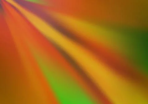 Light Green, Yellow vector blurred shine abstract pattern. Stock Illustration