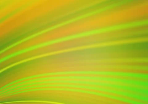 Light Green, Yellow vector blurred bright pattern. イラスト素材