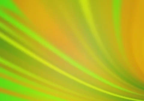 Light Green, Yellow vector blurred bright pattern. イラスト素材