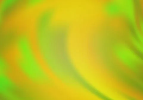 Light Green, Yellow vector blurred shine abstract pattern. Stock Illustration