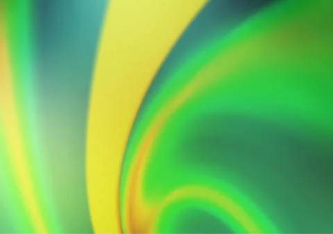 Light Green, Yellow vector blurred shine abstract pattern. Illustrazione stock