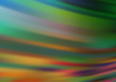 Light Green, Yellow vector blurred shine abstract pattern. イラスト素材
