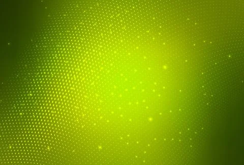 Light Green, Yellow vector Blurred bubbles on abstract background with colorf 스톡 일러스트