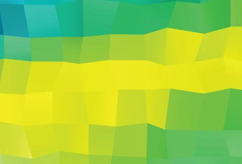 Light Green, Yellow vector blurry triangle pattern. Illustrazione stock