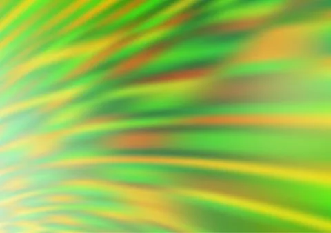 Light Green, Yellow vector bokeh and colorful pattern. 스톡 일러스트