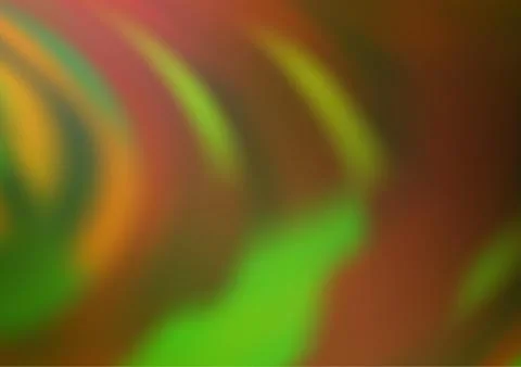 Light Green, Yellow vector bokeh and colorful pattern. Stock Illustration