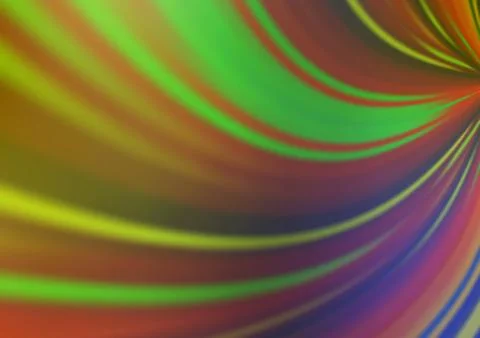 Light Green, Yellow vector bokeh pattern. イラスト素材
