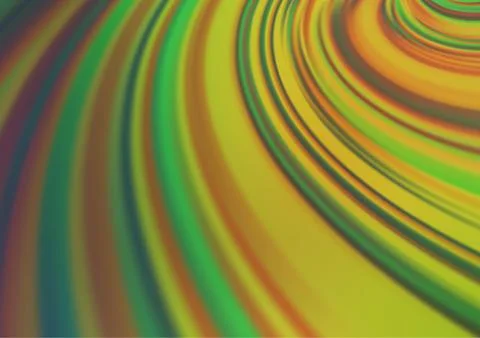 Light Green, Yellow vector bokeh and colorful pattern. Illustrazione stock