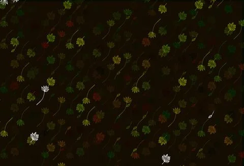 Light Green, Yellow vector doodle texture. Stock Illustration