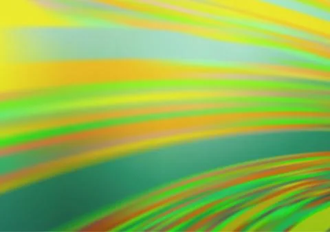 Light Green, Yellow vector glossy bokeh pattern. Stock Illustration