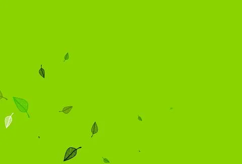 Light Green, Yellow vector hand painted pattern. Stock Illustration
