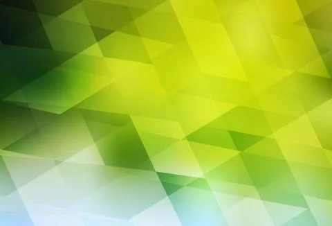 Light Green, Yellow vector layout with lines, rectangles. 스톡 일러스트