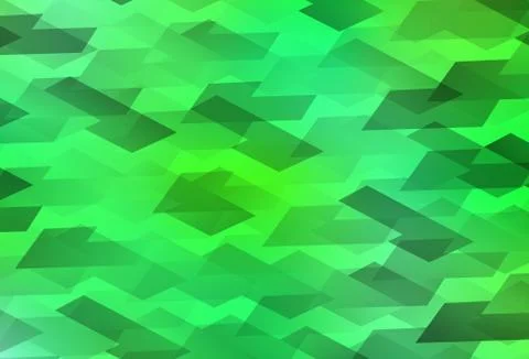 Light Green, Yellow vector layout with lines, rectangles. 스톡 일러스트