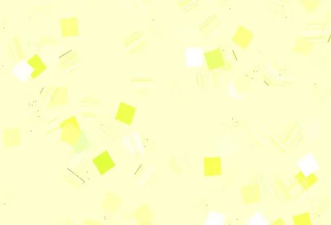 Light Green, Yellow vector layout with circles, lines, rectangles. 스톡 일러스트