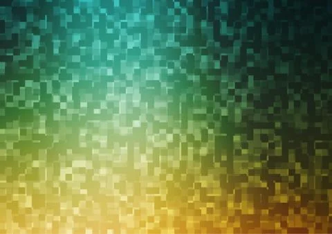 Light Green, Yellow vector layout with lines, rectangles. 스톡 일러스트