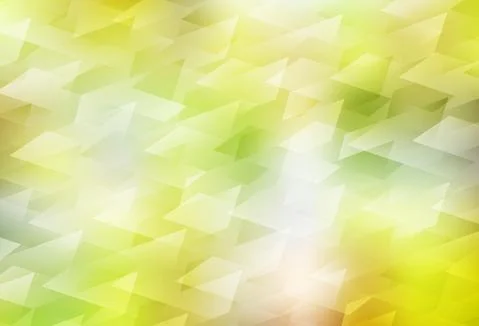 Light Green, Yellow vector layout with lines, rectangles. Stock Illustration