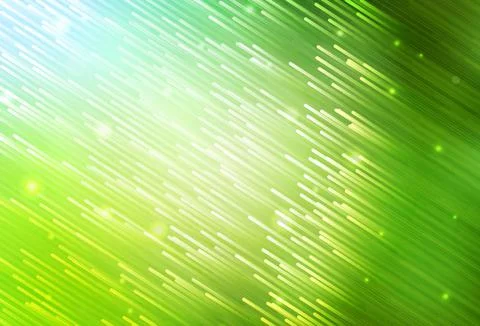 Light Green, Yellow vector layout with flat lines. Stock Illustration