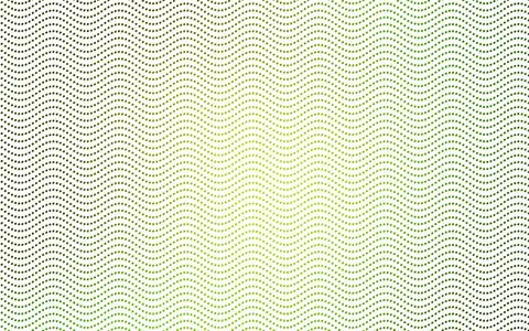 Light Green, Yellow vector modern geometrical circle abstract background. Dot Stock Illustration
