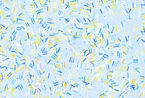 Light Green, Yellow vector pattern with sharp lines, dots. Stock Illustration