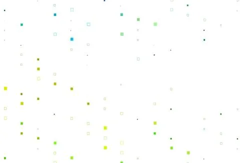 Light Green, Yellow vector pattern with crystals, rectangles. Illustrazione stock