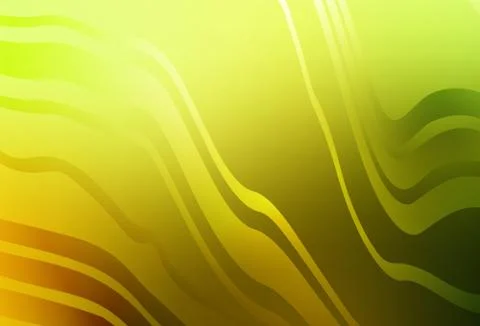 Light Green, Yellow vector pattern with lines. Illustrazione stock
