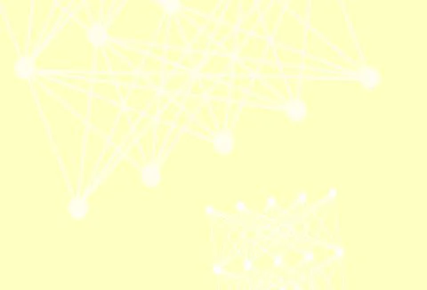 Light Green, Yellow vector pattern with artificial intelligence network. Stock Illustration