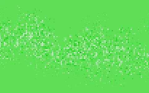 Light Green, Yellow vector pattern with colored spheres. Geometric sample of  库存插图