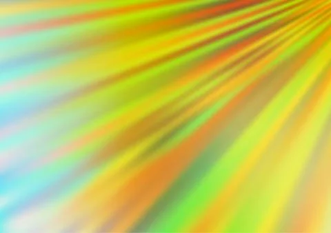 Light Green, Yellow vector pattern with narrow lines. Stock Illustration