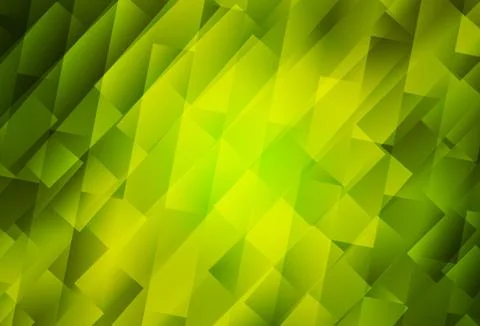 Light Green, Yellow vector pattern in square style. 스톡 일러스트