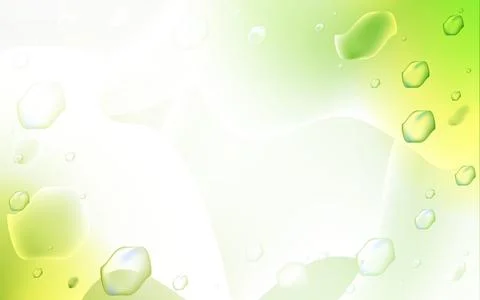 Light Green, Yellow vector pattern with lamp shapes. Shining illustration, wh Stock Illustration
