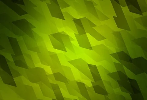 Light Green, Yellow vector pattern in square style. 스톡 일러스트