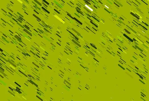 Light Green, Yellow vector pattern with narrow lines. Stock Illustration