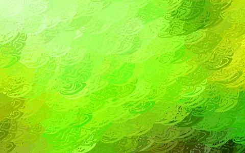 Light Green, Yellow vector pattern with random polygonals. Illustrazione stock