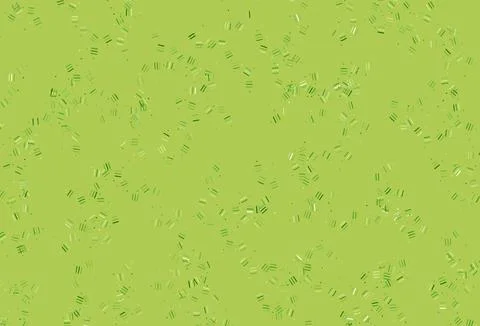 Light Green, Yellow vector pattern with sharp lines, dots. イラスト素材