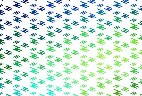 Light Green, Yellow vector pattern with narrow lines. 스톡 일러스트