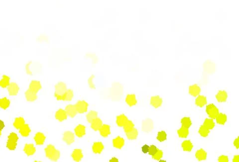 Light Green, Yellow vector pattern with random forms. Illustrazione stock