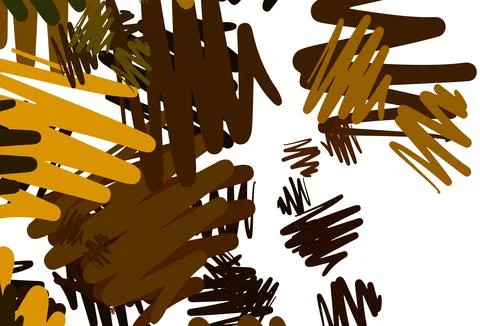 Light Green, Yellow vector pattern with sharp lines. Illustrazione stock