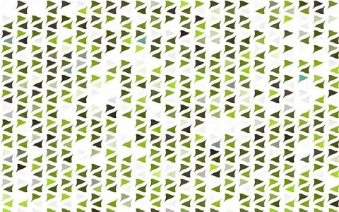 Light Green, Yellow vector pattern in polygonal style. Stock Illustration