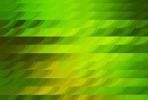 Light Green, Yellow vector pattern with random forms. Stock Illustration