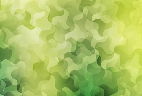 Light Green, Yellow vector polygonal pattern. 스톡 일러스트