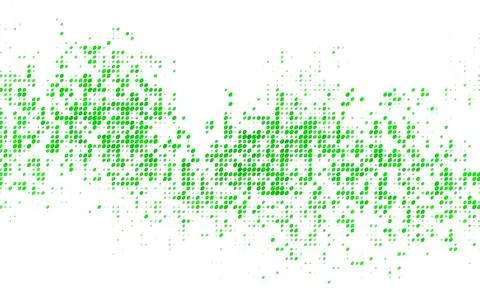 Light Green, Yellow vector red pattern of geometric circles, shapes. Colorful Illustrazione stock