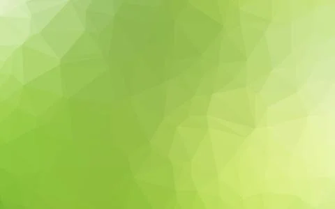 Light Green, Yellow vector shining triangular pattern. 库存插图
