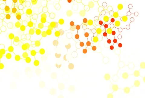 Light Green, Yellow vector template with artificial intelligence structure. Stockillustratie
