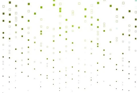 Light Green, Yellow vector template with square style. Illustrazione stock