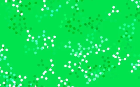 Light Green, Yellow vector texture with artificial intelligence concept. Stock Illustration