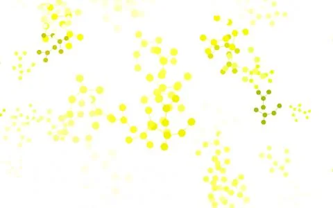 Light Green, Yellow vector texture with artificial intelligence concept. Stock Illustration