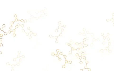 Light Green, Yellow vector texture with artificial intelligence concept. イラスト素材