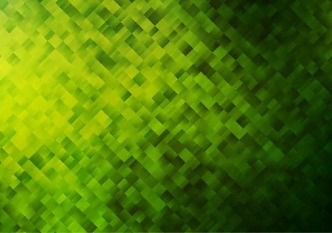 Light Green, Yellow vector texture in rectangular style. 스톡 일러스트
