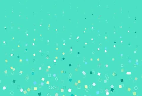 Light Green, Yellow vector texture with rectangular style. Illustrazione stock