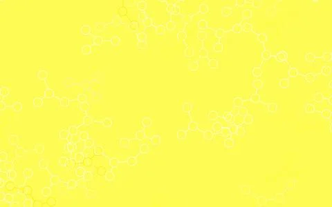 Light Green, Yellow vector texture with artificial intelligence concept. 스톡 일러스트